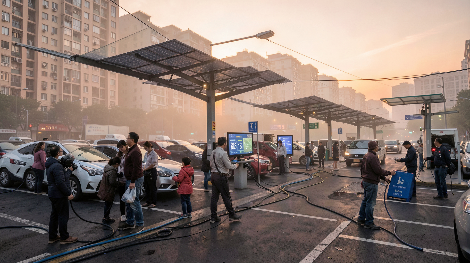 中国EV充電設備が2,368万基突破、急拡大が変える普及と事業機会