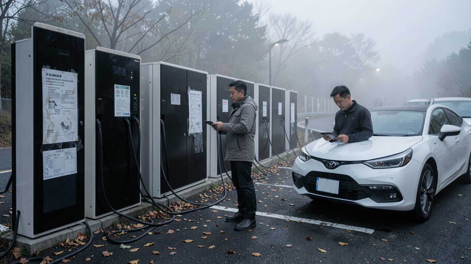 EV充電器6,670基が動かない韓国、設置数より稼働率が問われる時代